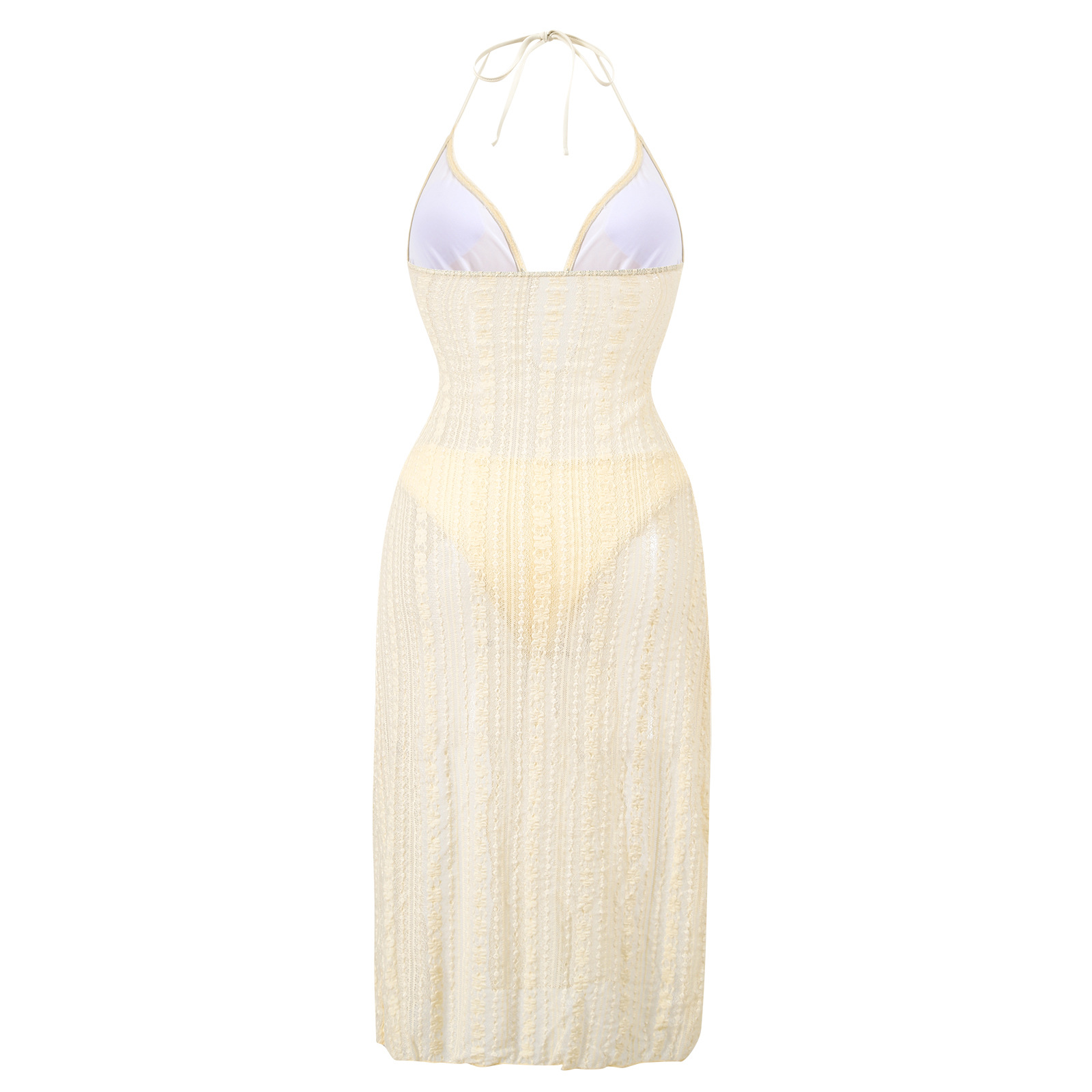 Cut-Out Two-Piece Bikini Swimsuit for Beach Holidays