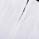 Women Casual Strap Lace-Up A-Line Mini Dress