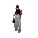 Spring Summer Women Casual Straight Long Pants