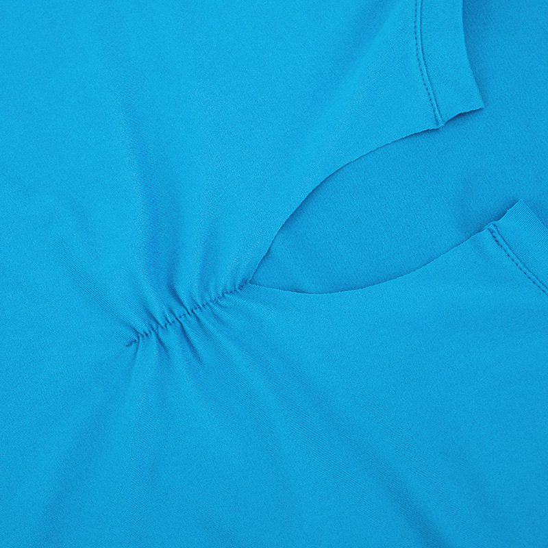 V-Neck Short-Sleeved Crop Top for Summer Outings