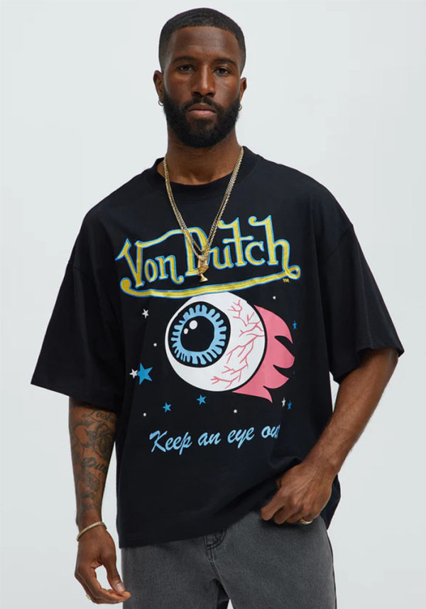 Women's High Street Hip Hop Casual Short Sleeve T-Shirt