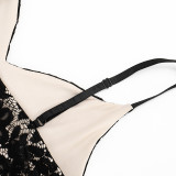 Women Sexy Lace Camisole Dress
