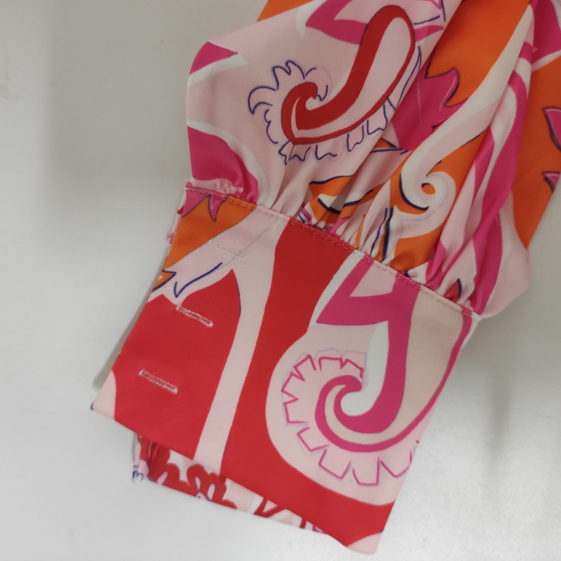 Printed V-Neck Dress for Evening & Party Wear