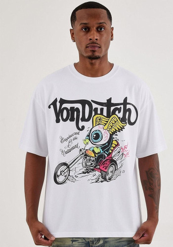 Women's High Street Hip Hop Casual Short Sleeve T-Shirt