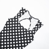Women Spring Polka Dot Jumpsuit
