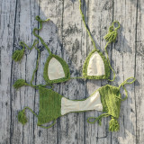 Women's Crochet Bikini Set Beach Swimwear