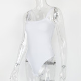 Women Summer Sexy Basics Halter Bodysuit