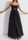 Spring Women's Strap High Waist A-line Dress