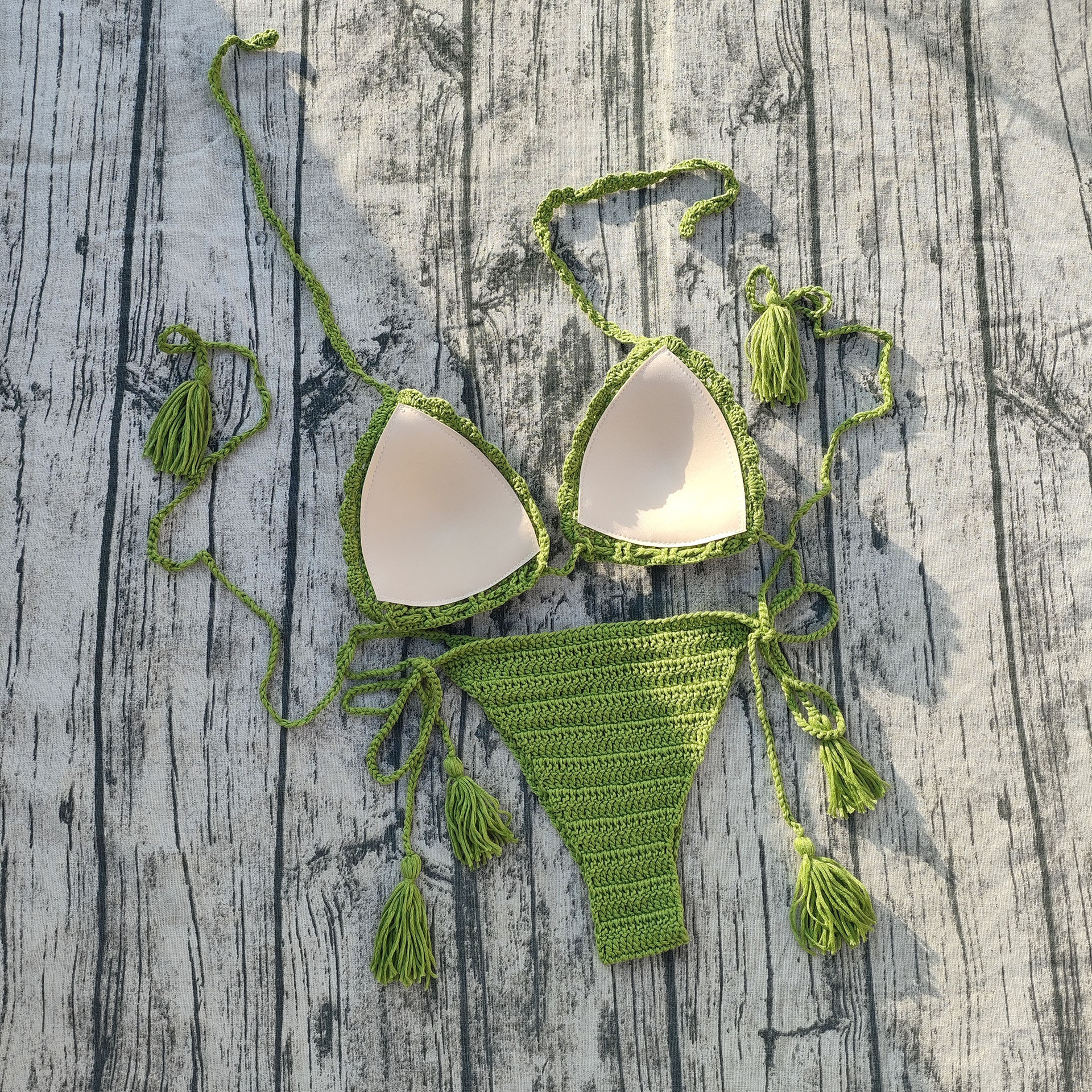 Women's Crochet Bikini Set Beach Swimwear