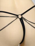 Women's Lace-Up Sheer Sexy Bodysuit Lingerie