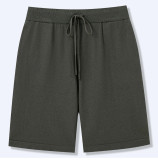 Summer Men's Striped Knitted Polo Shirt & Shorts Set