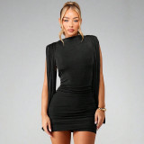 Chic Ribbon Detail Slim Fit Bodycon Dress