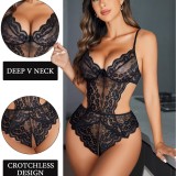 Women's Sexy Lace Bodysuit Shapewear Lingerie