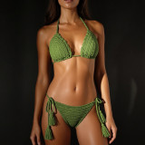 Women's Crochet Bikini Set Beach Swimwear