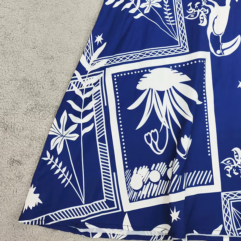 Women Holidays Printed Camisole Maxi Dress