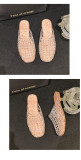 Women Spring & Autumn Closed-Toe Flat Hollow-Out Sandals