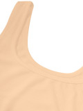 Women Colorblock Sleeveless Square Neck Slim Waist A-Line Mini Dress Trendy Outfit