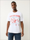 Men's Short-Sleeved American Letter Print Hip Hop Casual T-Shirt