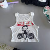 Women Printed Tank Top