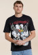 Men's Short-Sleeved American Letter Print Hip Hop Casual T-Shirt