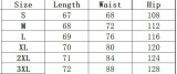 Women Spring Summer Embroidered Three-Point Denim Pant