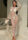Women Summer Holiday Hollow Out Solid Color Three-Piece Bikini Set