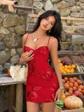 Women Summer Sexy Low Back Bodycon Mini Dress