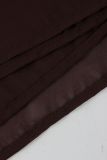 Women Holiday Slim Waist Halter Neck Low Back Dress