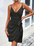 Women Summer Sexy Lace-Up Camisole Dress
