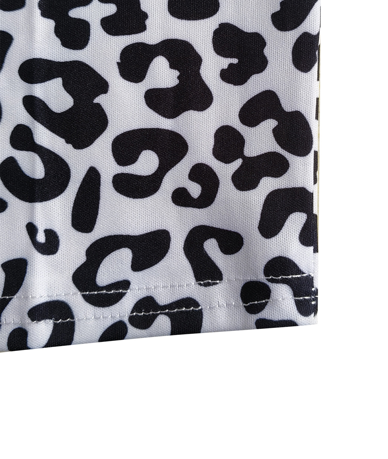 White Leopard Print Camisole & Skirt Two-Piece Club Set