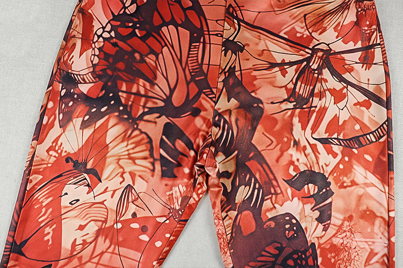 Printed Sleeveless Top & Pants Two-Piece Casual Set