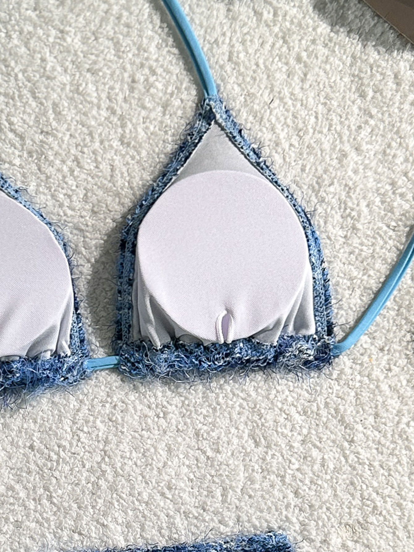 Three-Piece Bikini Set for Summer Beach Holidays