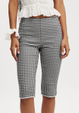 Women Summer Plaid Slim Fit Straight Casual Pants