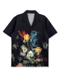 Men SummerDigital Print Short Sleeve Shirt