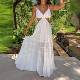Women Spring Summer Loose Holiday Casual Maxi Dress