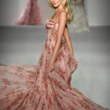 Women Holiday Party Printed Strap Maxi Dress