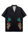 Men SummerDigital Print Short Sleeve Shirt