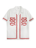 Men SummerDigital Print Short Sleeve Shirt