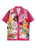 Men SummerDigital Print Short Sleeve Shirt