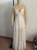 Women Spring Summer Loose Holiday Casual Maxi Dress
