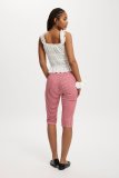 Women Summer Plaid Slim Fit Straight Casual Pants
