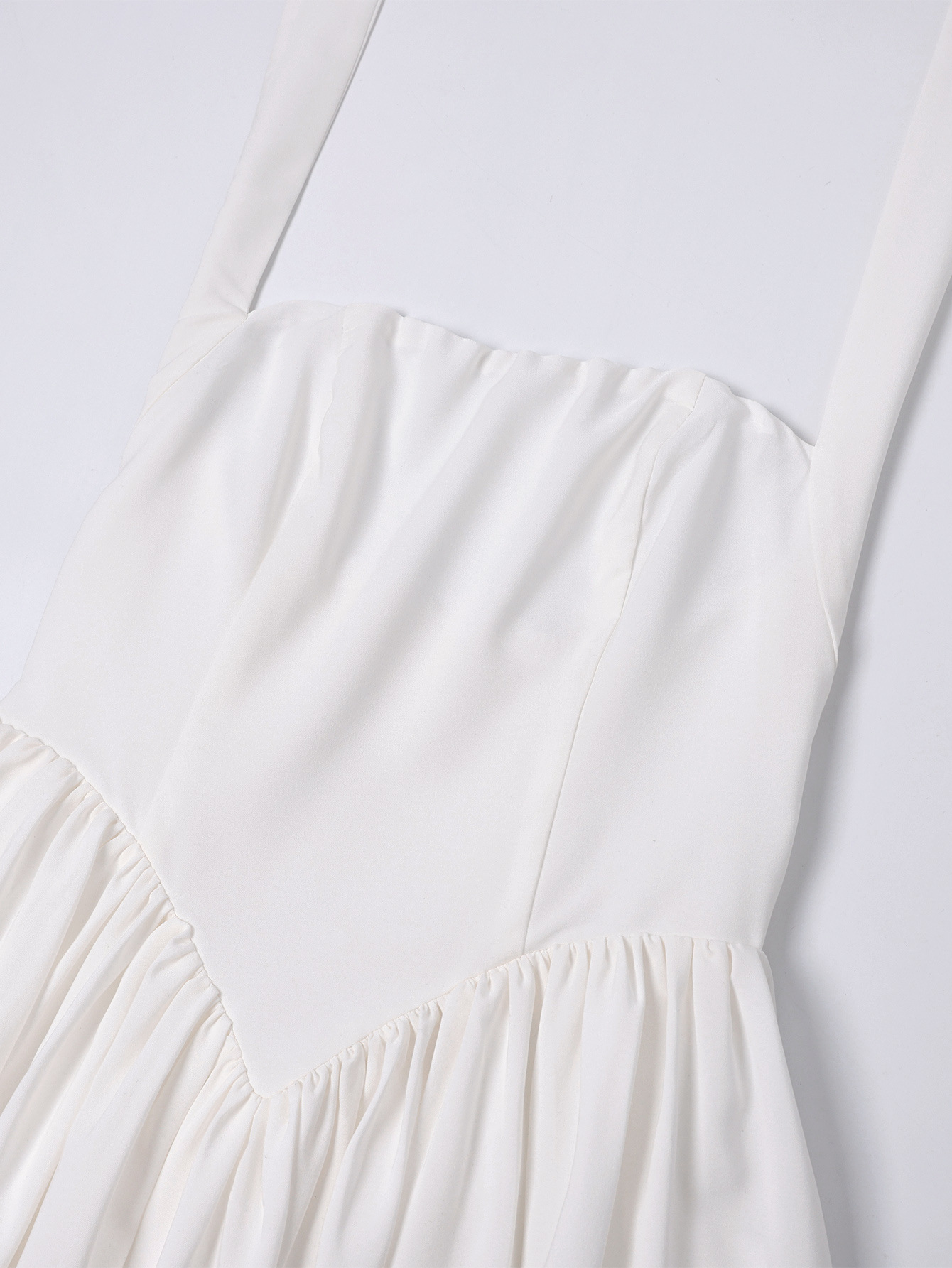 Halter Neck Lace-Up Backless Dress for Holiday Vacations