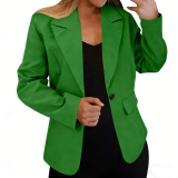 Women Spring Long Sleeve Blazer Jacket