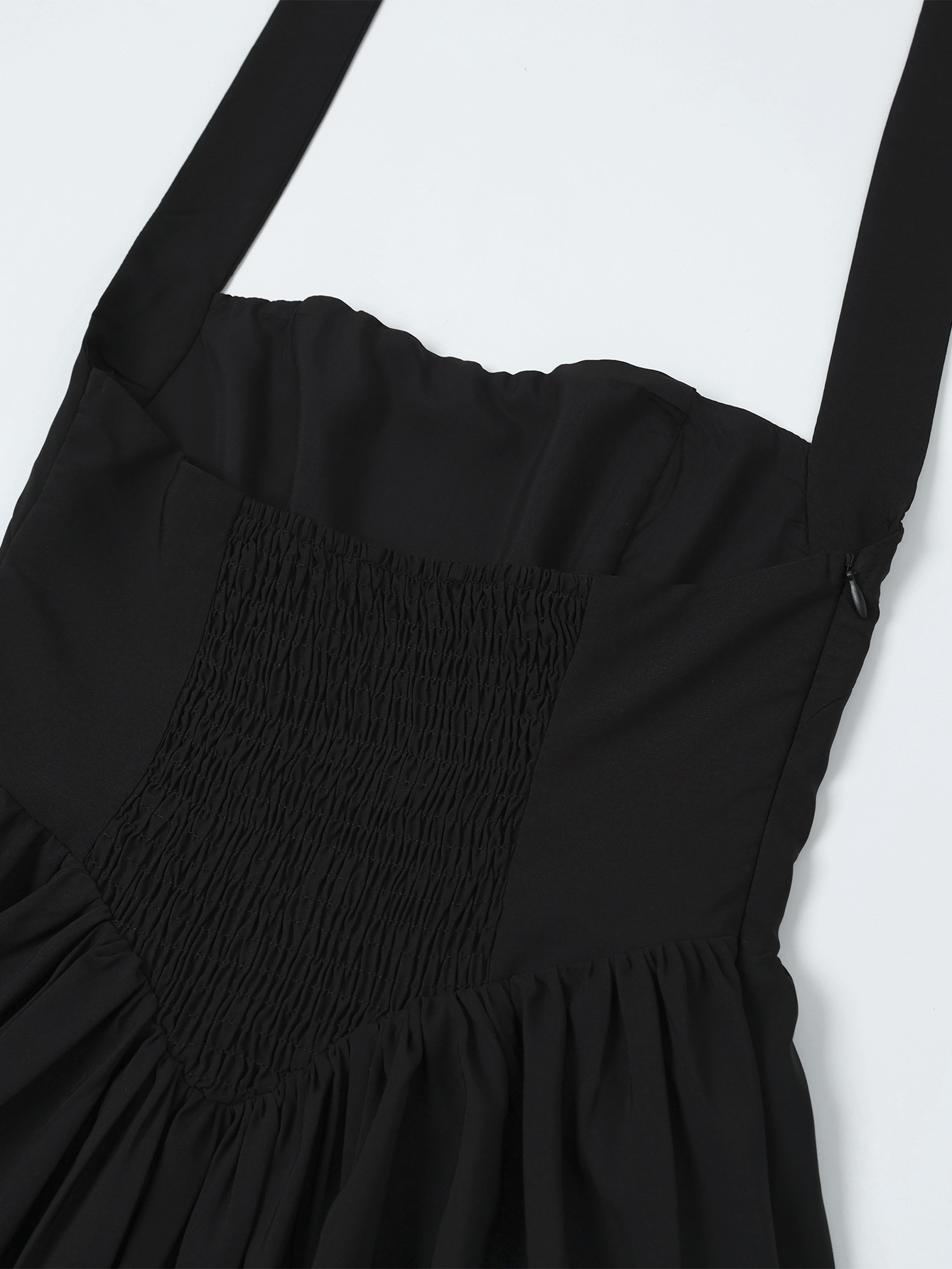 Halter Neck Lace-Up Backless Dress for Holiday Vacations
