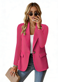 Women Spring Long Sleeve Blazer Jacket