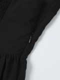 Women Holidays Halter Neck Lace-Up Sexy Backless Dress