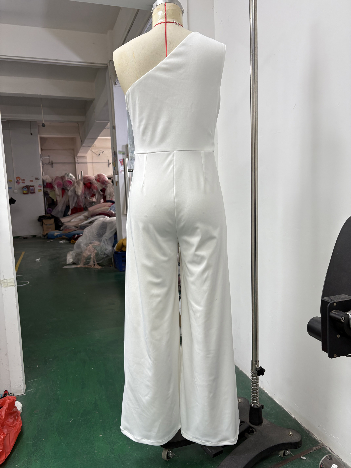 One-Shoulder Jumpsuit for Summer Evening Parties
