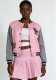 Women Baseball Jacket Skirt Three-Piece