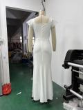 Women Women V-Neck Sexy Maxi Dress