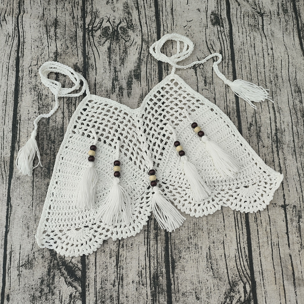 Bohemian Tassel Bikini Top for Summer Beach Swimwear